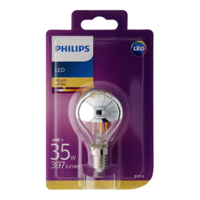 Philips LED kopspiegel 35W E14